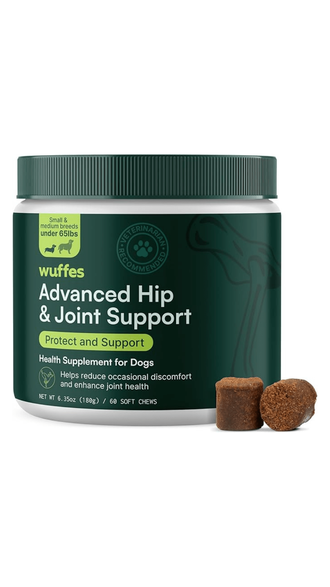 Advanced Dog Hip and Joint Supplement with Glucosamine - PawFect