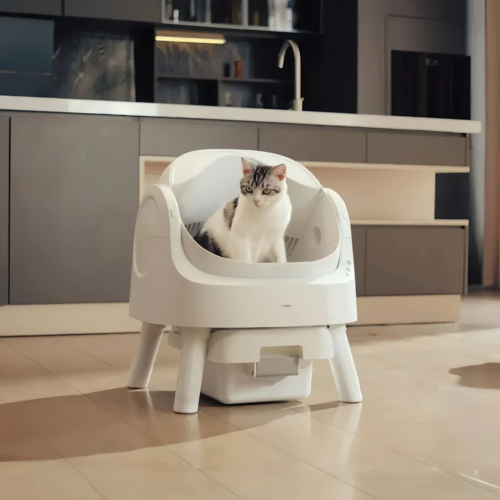 Effortless Clean™ Automatic Cat Litter Box™ - PawFect