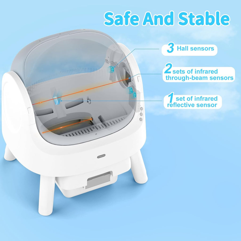 Effortless Clean™ Automatic Cat Litter Box™ - PawFect