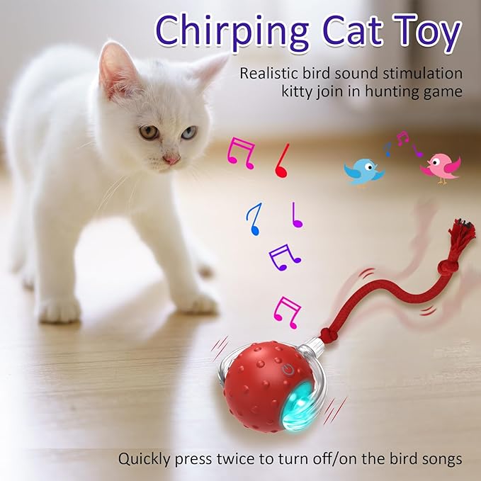 Pawfect Interactive Cat Toy Ball - PawFect