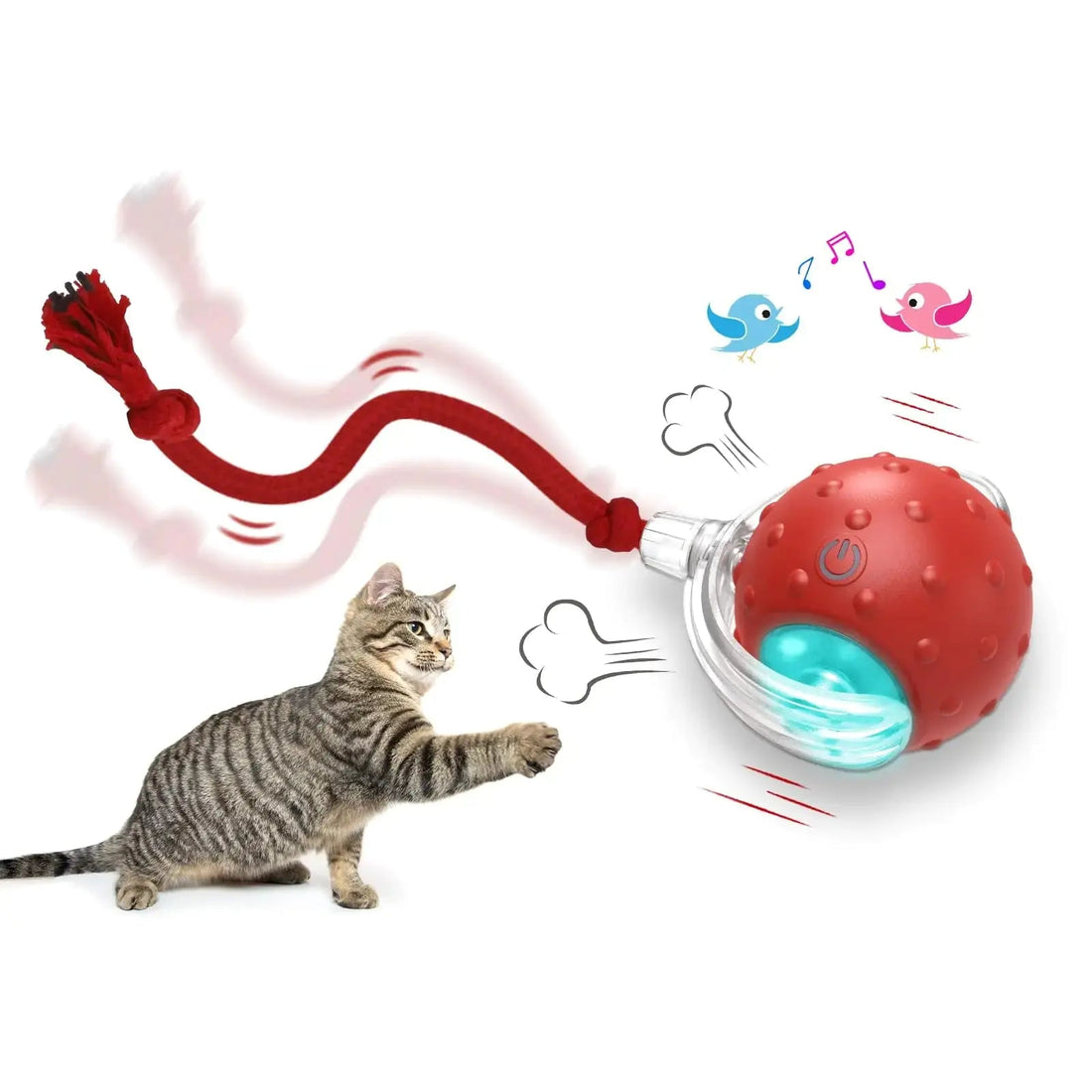 Pawfect Interactive Cat Toy Ball - PawFect